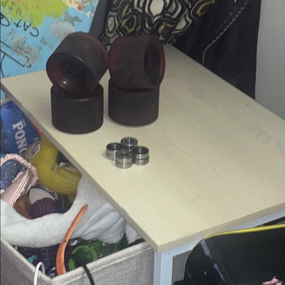 Longboard skateboard trucks, wheels, bearings, and hardware $6.99 shipping - Picture 12 of 14